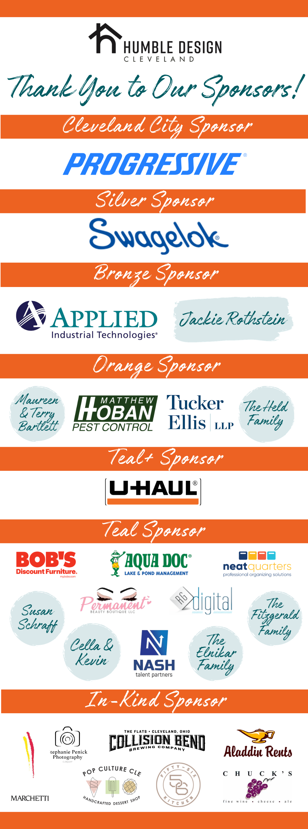 CLE 2026 Sponsors